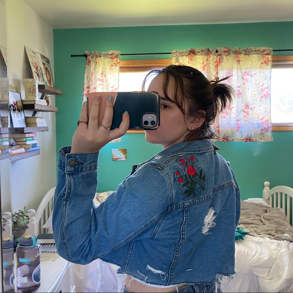 Reworked Vera Moda Denim Jacket